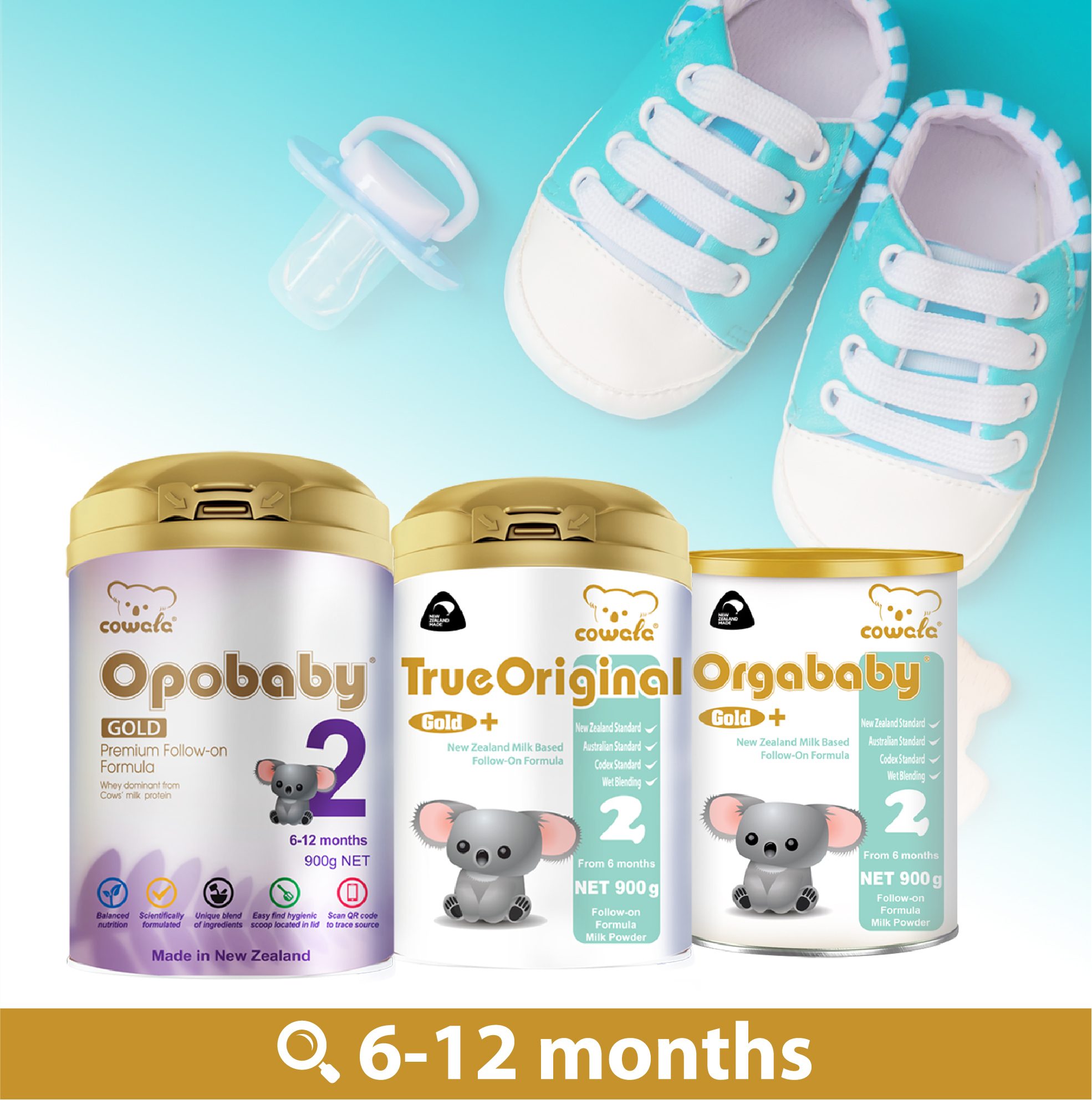 6 to 12 months infant formula