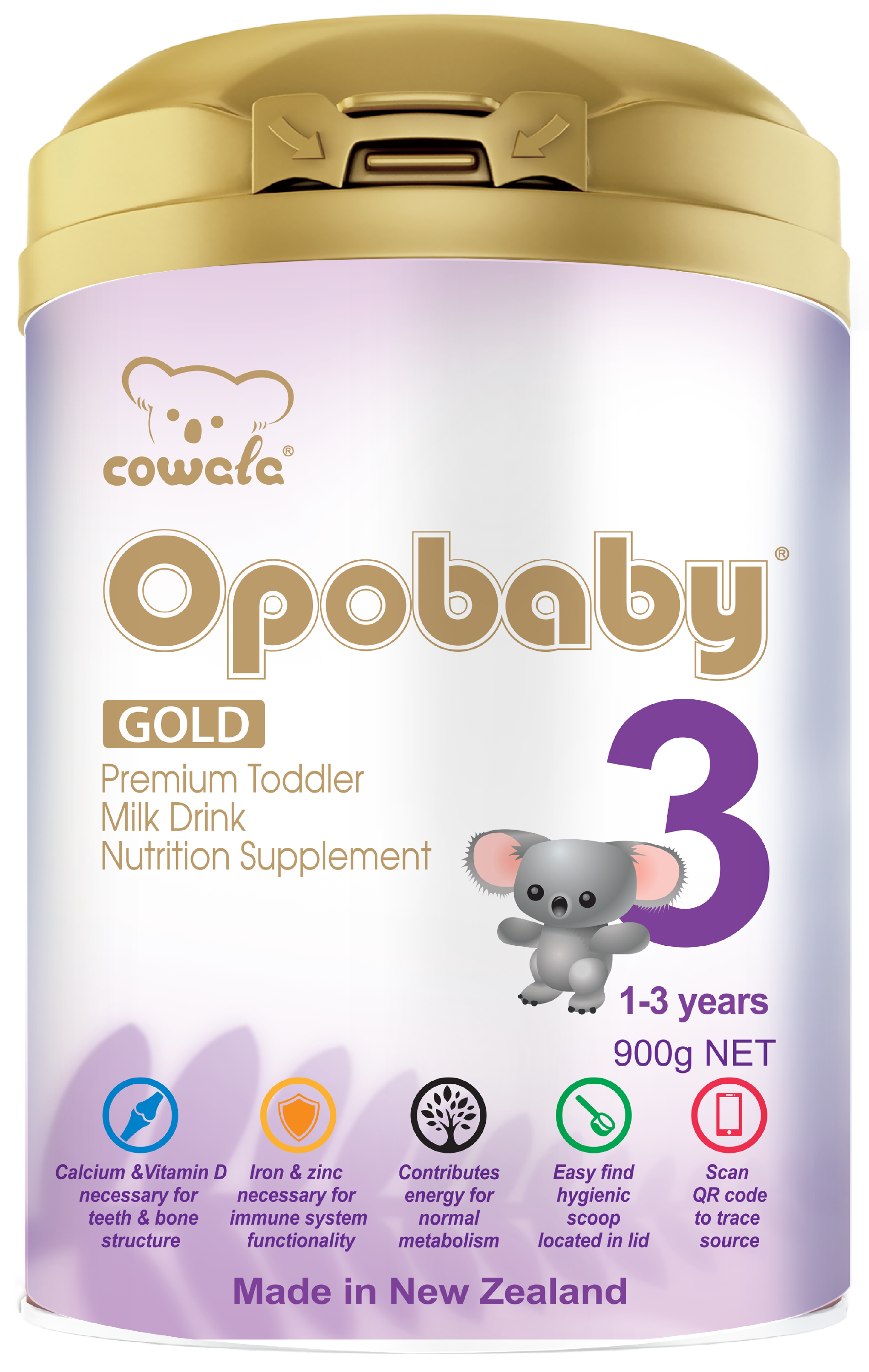 Opobaby Gold Premium Toddler Milk Drink Nutrition Supplement Stage 3